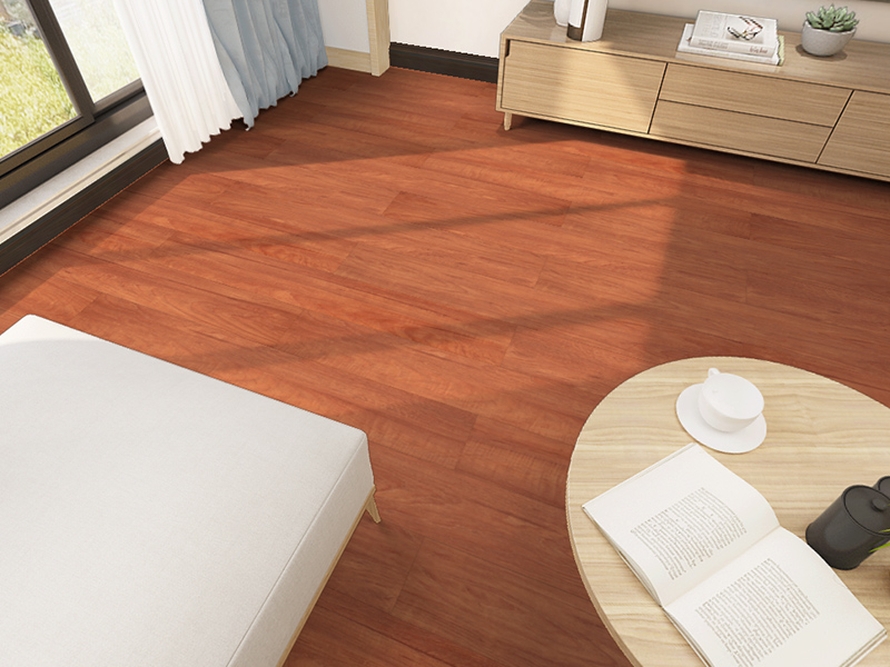 長沙美林公寓在古象地板定下了兩款零醛系列的木地板